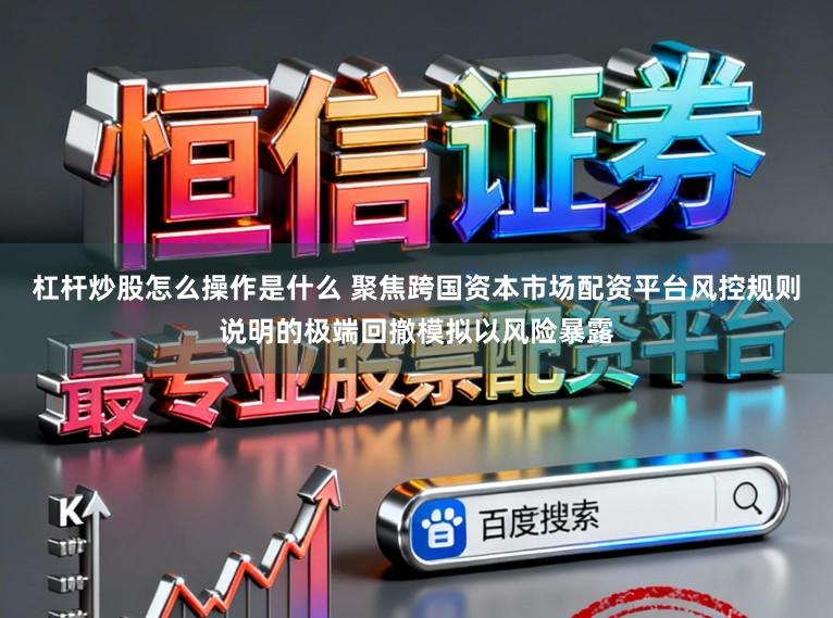 杠杆炒股怎么操作是什么 聚焦跨国资本市场配资平台风控规则说明的极端回撤模拟以风险暴露