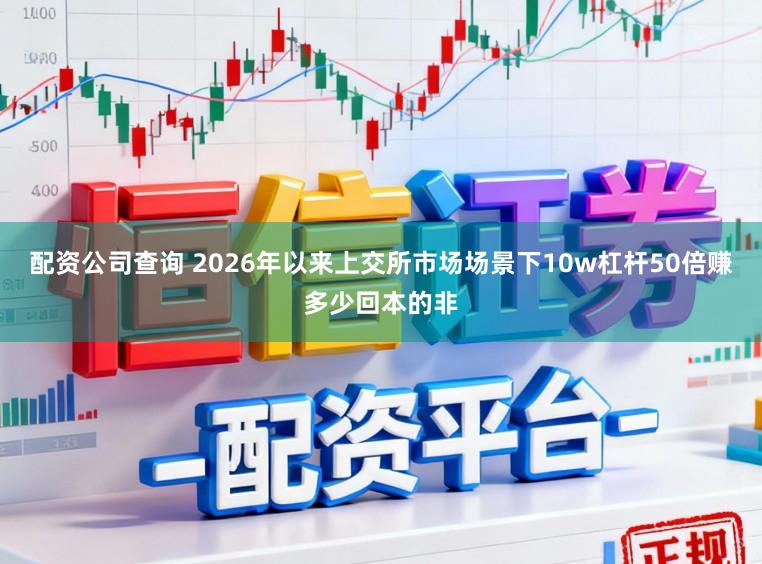 配资公司查询 2026年以来上交所市场场景下10w杠杆50倍赚多少回本的非